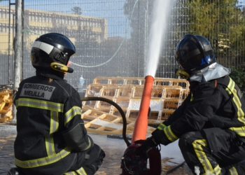 Bomberos Nochevieja deja 19 incidencias en Melilla