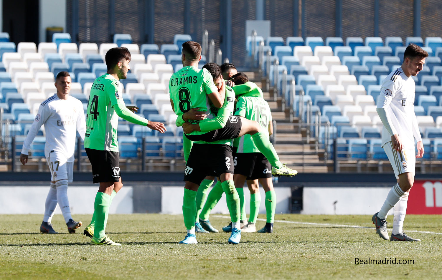 La UD Melilla obtiene su regalo de Reyes frente al Real Madrid Castilla