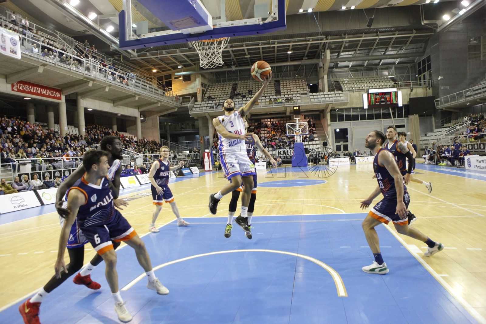 Pitts pone fin a la racha triunfal del Melilla Baloncesto en Leb Oro