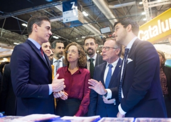 PEDRO SANCHEZ ROJAS DE CASTRO MOHAND FITUR 2020 Pedro Sánchez visita el stand de Melilla y adelanta que viajará “pronto” a la ciudad