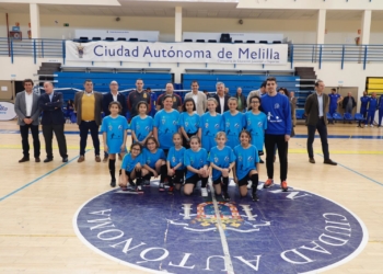 IMG 20200224 WA0046 Pistoletazo de salida a la Liga Escolar de fútbol sala femenino, con su puesta de largo