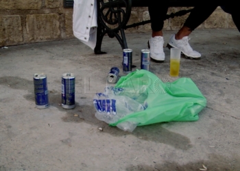 Los botellones dañan Melilla la Vieja la dejan llena de basura Botellón en Melilla la Vieja, basura y ruidos cada fin de semana