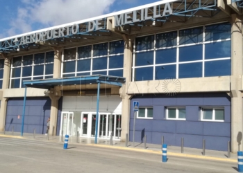 aeropuerto Melilla El tráfico de mercancías que llegan por el aeropuerto se desploma respecto a 2020, aunque sube el número de pasajeros