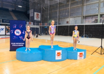 2 y 3 en estela maris Almería se llena de la buena gimnasia rítmica melillense