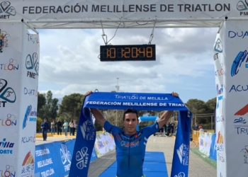IMG 20200307 WA0012 Edu Calderay triunfa en el Autonómico de Melilla de Duatlón