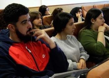 Los alumnos del Campus de Melilla acuden a un curso de orientación profesional Los alumnos del Campus de Melilla acuden a un curso de orientación profesional