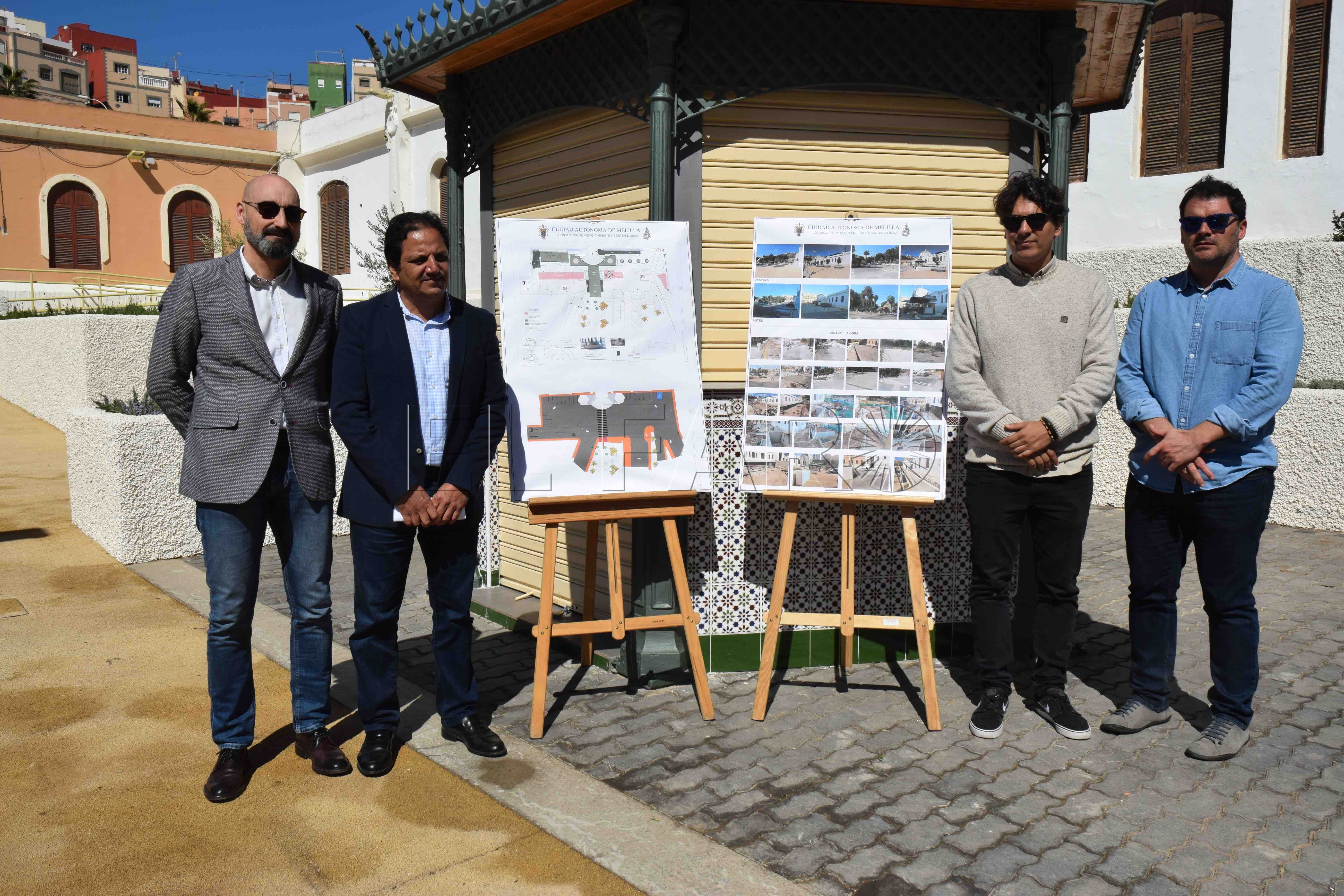 Hassan Mohatar anuncia futuras obras en el cementerio municipal