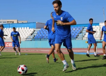 El jugador catalán, en una de las sesiones de entrenamientos.