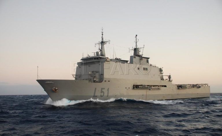 armada buque de asalto anfibio galicia 01 1 768x471 1 De Castro: “La orden de que se fuera el ‘Galicia’ la dio la ministra de Defensa directamente”