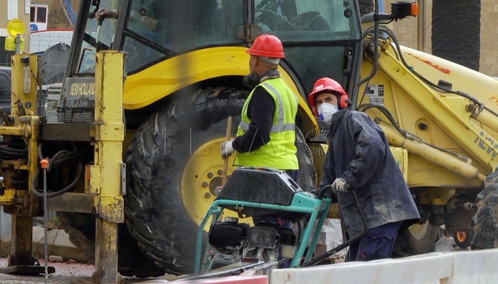 obra La construcción, uno de los sectores que vuelve al trabajo