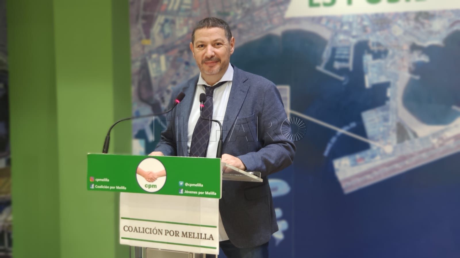 Aberchán mayo Aberchán cree que la crisis económica puede ser una oportunidad para Melilla
