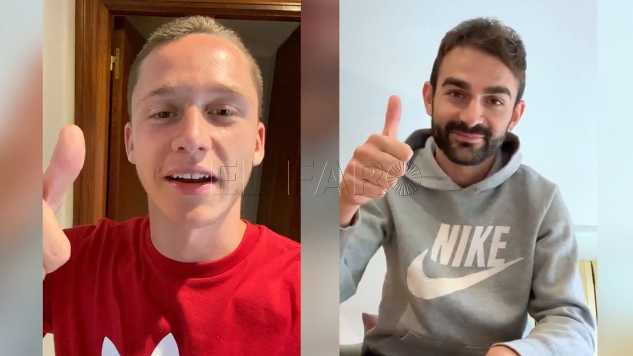 borja garces y adrian lopez envian un saludo especial al colegio la salle el carmen Gana el equipo verde: empate técnico en los Juegos Azules y Amarillos de La Salle el Carmen