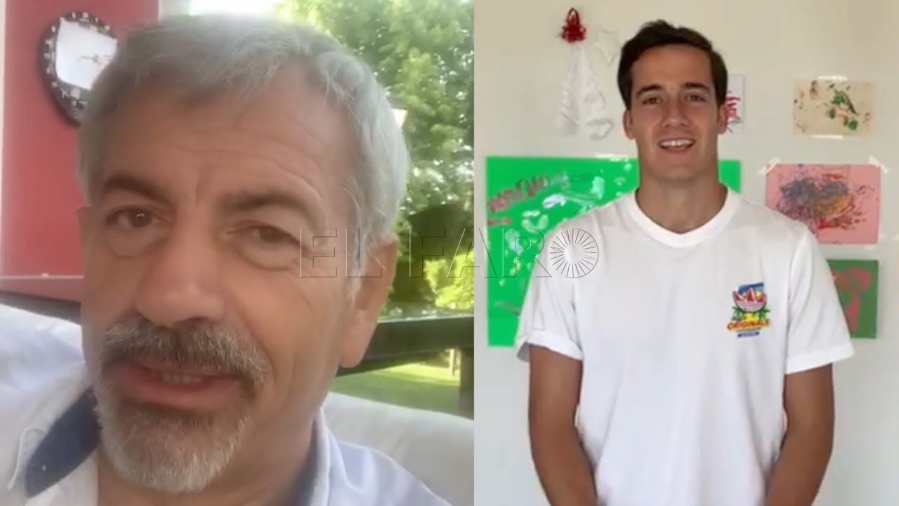 carlos sobera y lucas vazquez felicitan a los lasalianos en su dia Carlos Sobera y Lucas Vázquez felicitan a los lasalianos en su día