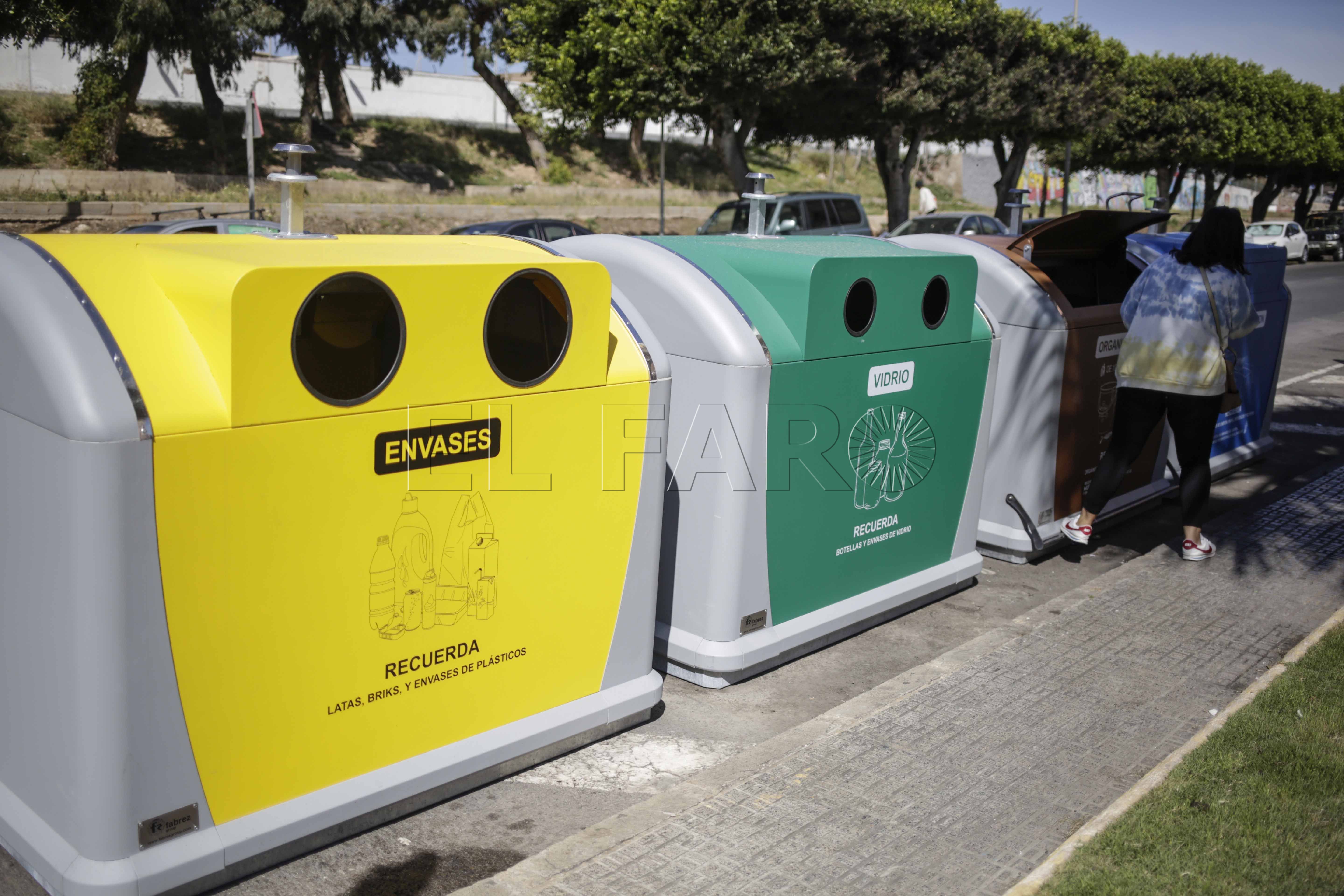 contenedores reciclaje Melilla registra buenos datos en materia de reciclaje