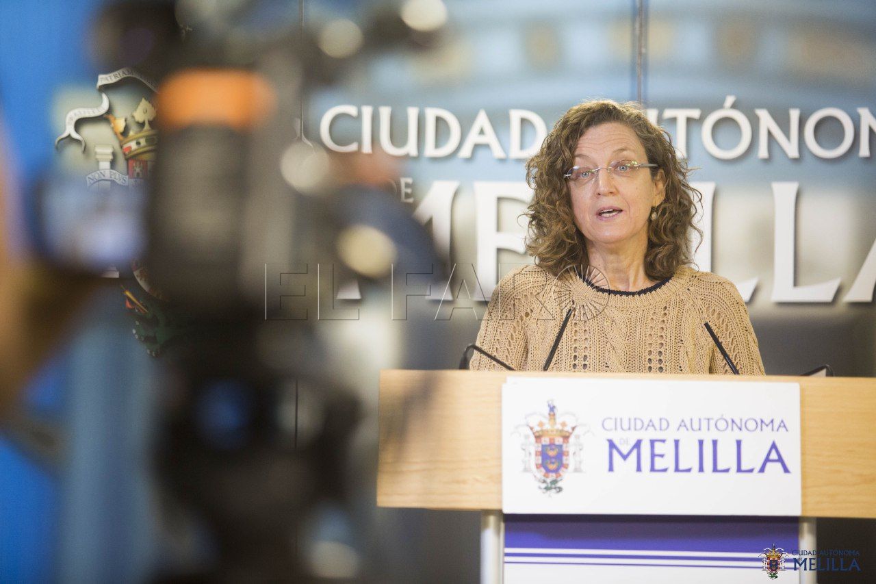 gloria rojas Rojas: "Estamos trabajando para que venga más dinero a Melilla"