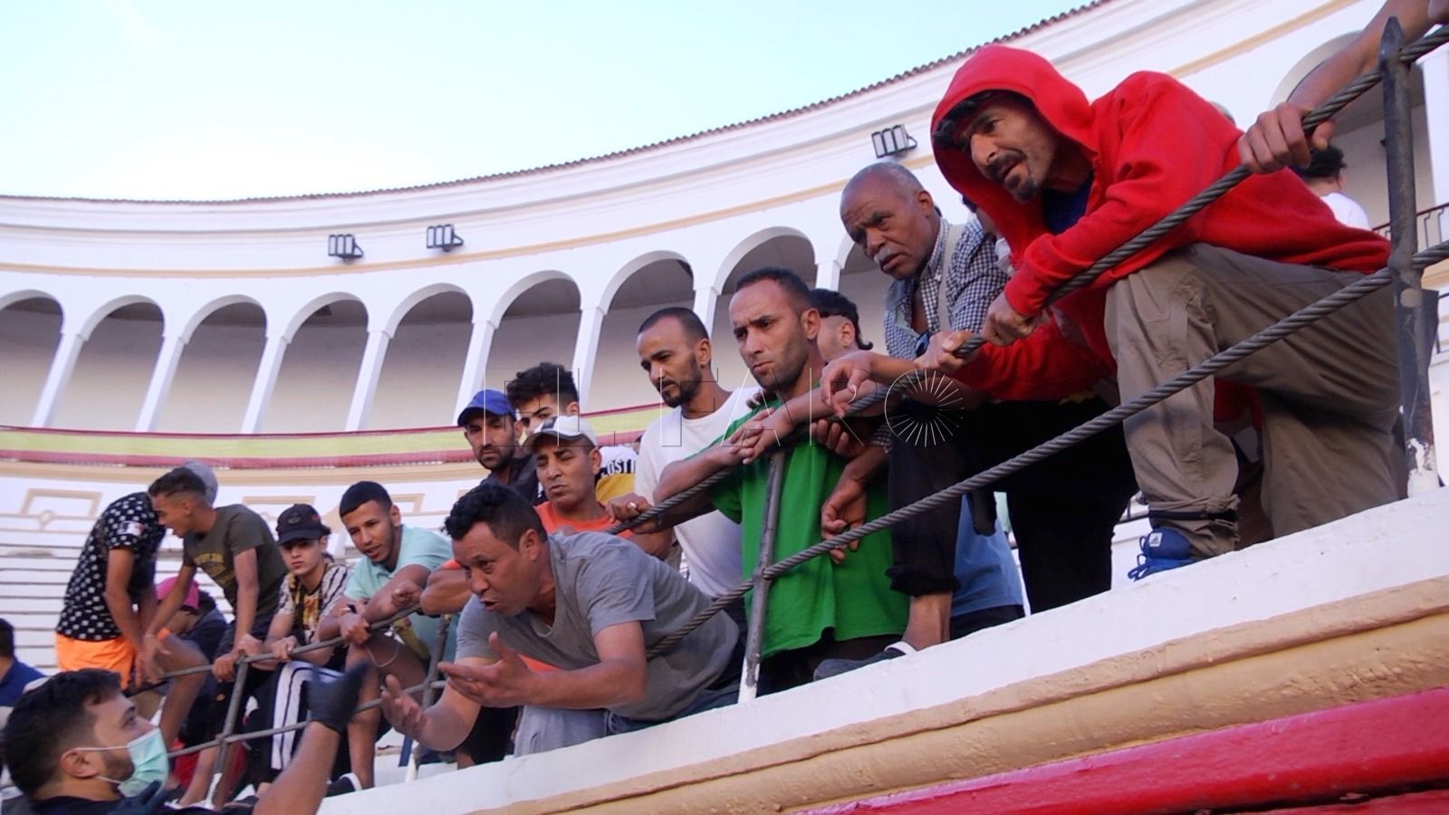 miniatura plaza Los residentes de la plaza de toros piden volver a casa y poder salir a la calle