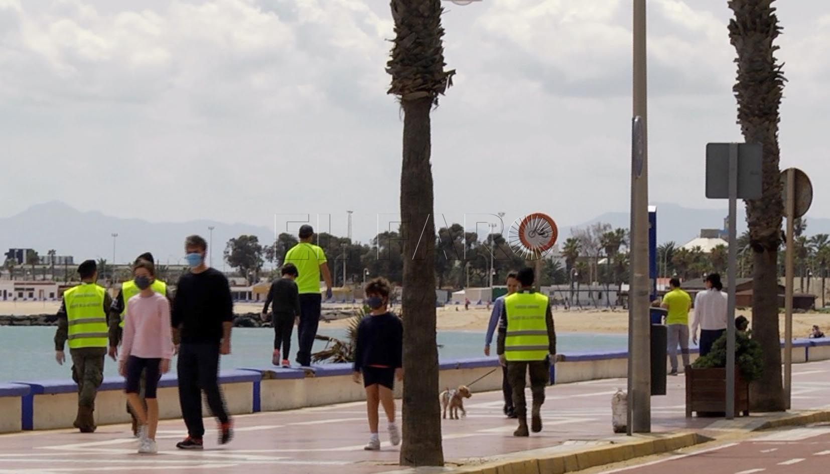 paseo Se amplía el horario de paseo y deporte hasta medianoche por Ramadán
