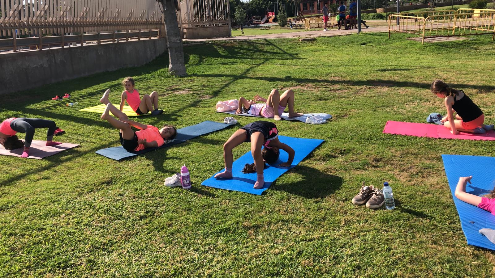 El Club Virka se entrena diariamente en el Parque Forestal de nuestra ciudad