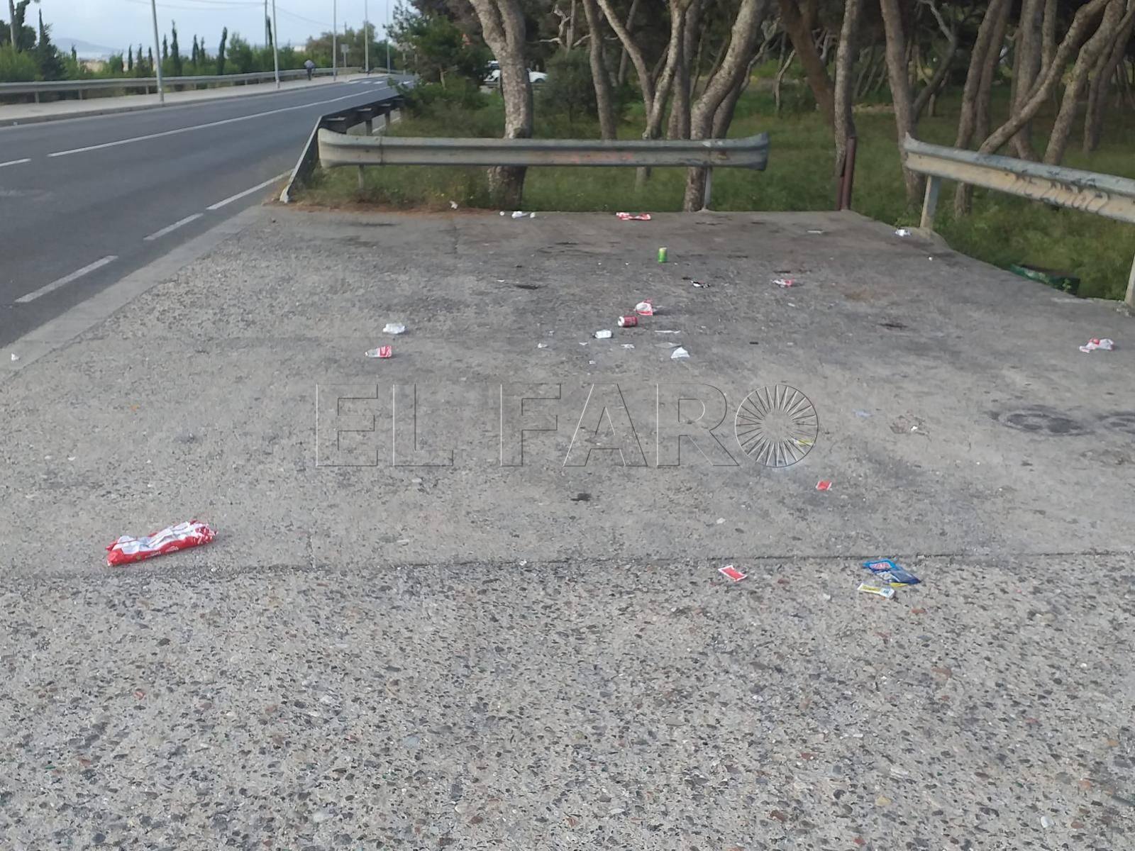 basura en rostrogordo Basura y falta de limpieza en Rostrogordo