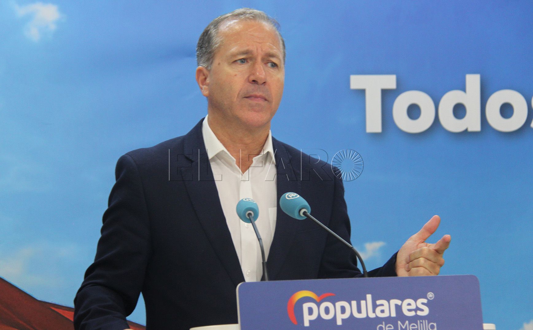 miguel marin pp melilla Marín:“Todas las fotos que se han hecho son con obras licitadas por el PP”