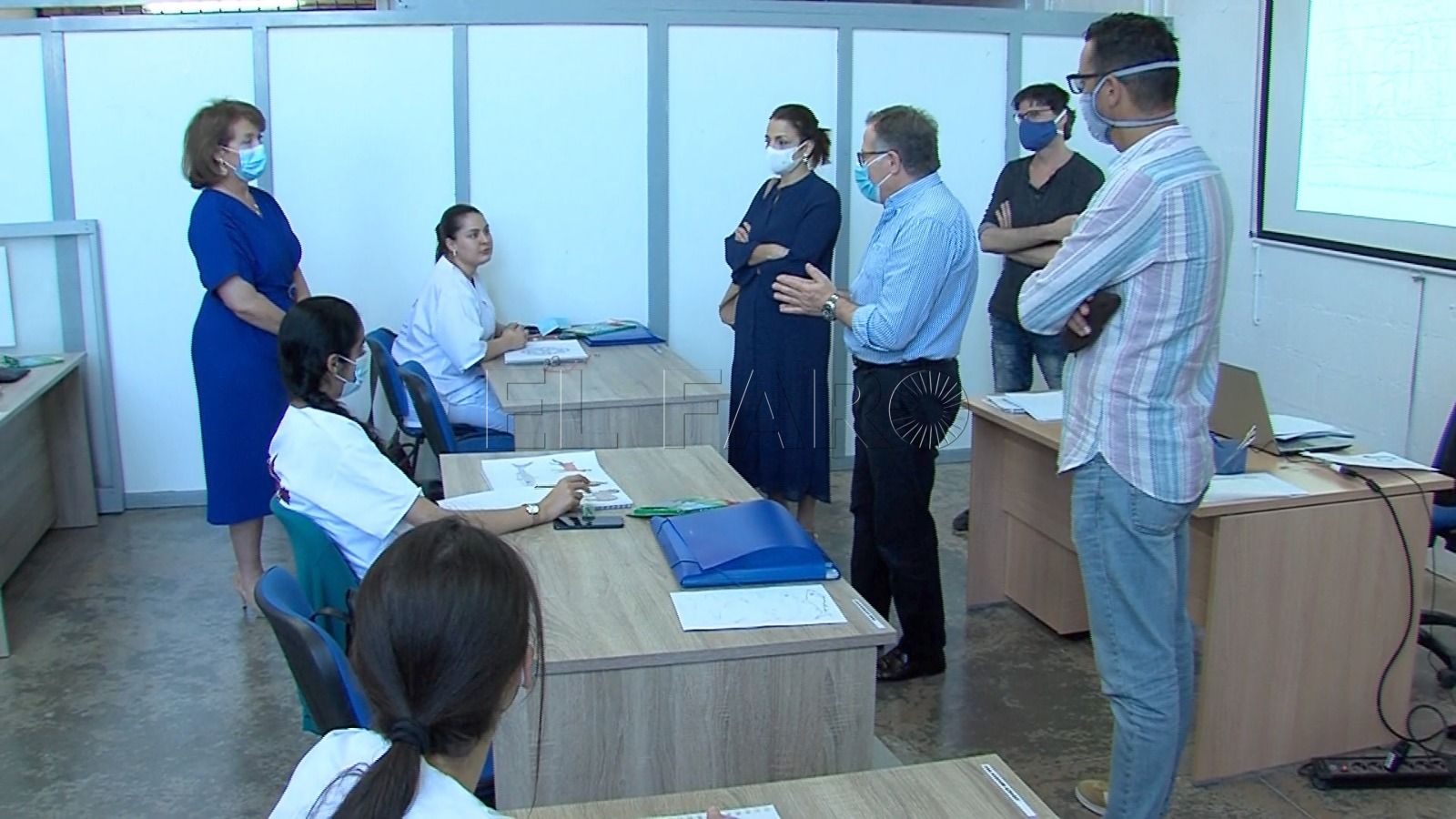 visita escuela taller La Ciudad estudia tutorizar a los alumnos de la Escuela Taller para su inserción laboral