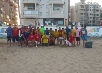 IMG 20200726 WA0011 El Equipo de Sidi se lleva el triunfo en el I Torneo de Fútbol playa 2020