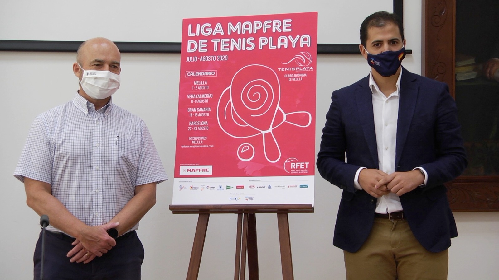 Melilla será la primera sede de las pruebas de la Liga Mafre de tenis playa