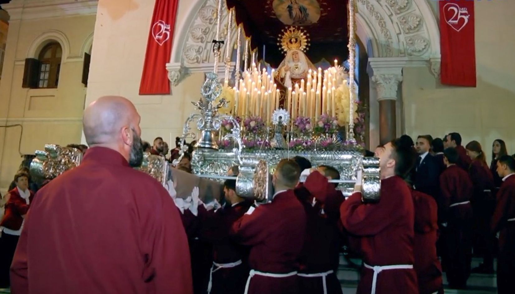 cofradia web La Flagelación será hermano mayor de la Congregación de la Virgen de la Victoria