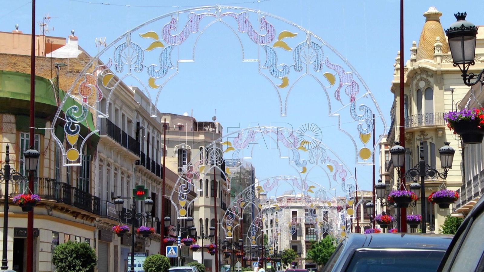 luces aid el kebir Las calles se engalanan con luces para la celebración del Aid El Kebir