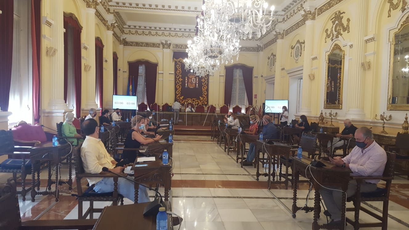 pleno Sale adelante en el pleno, la rectificación del contrato de prestación del servicio de vigilancia de la Ciudad