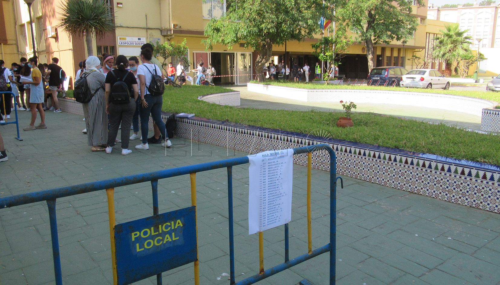 selectividad Primera Selectividad en dos sedes y con fuertes medidas de seguridad