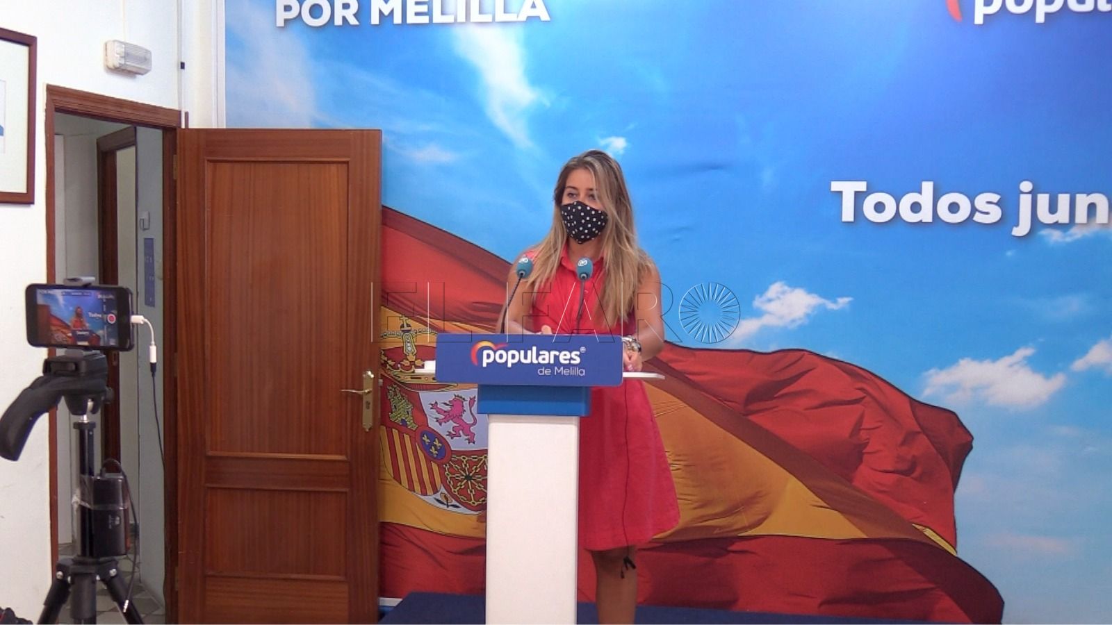 sofia acedo pp El PP señala que Melilla perderá 25 millones de los Fondos Europeos
