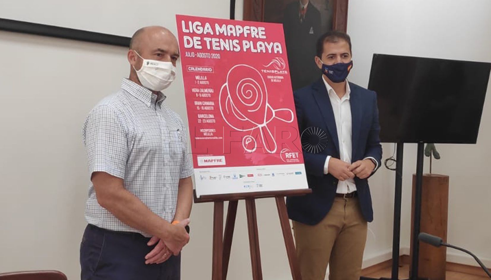 tenis Melilla acoge un torneo nacional de tenis playa con destacados tenistas nacionales