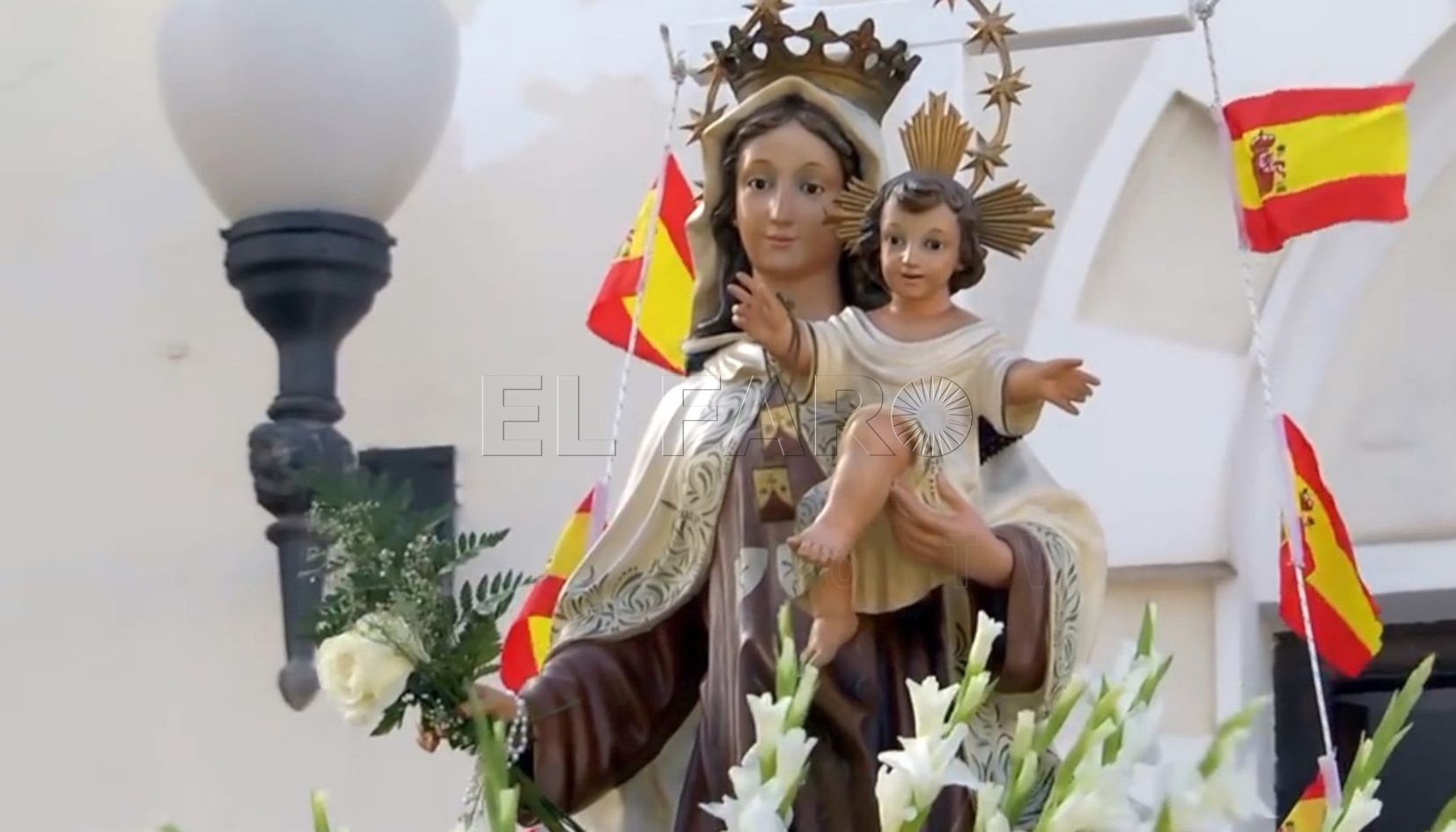 virgen carmen web El Hipódromo hará una ofrenda floral a la Virgen del Carmen en la asociación