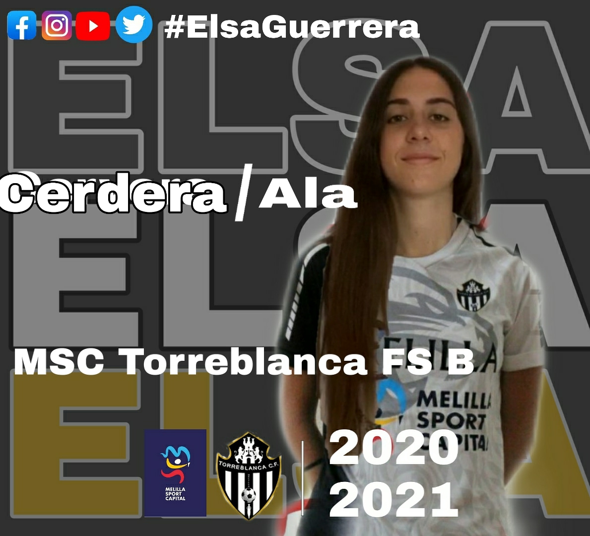 Elsa Cerdera, nueva melillense para el filial del Torreblanca FS
