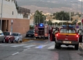 incendio3 Desalojan un edificio tras un incendio en un garaje de la urbanización de LoGüeno