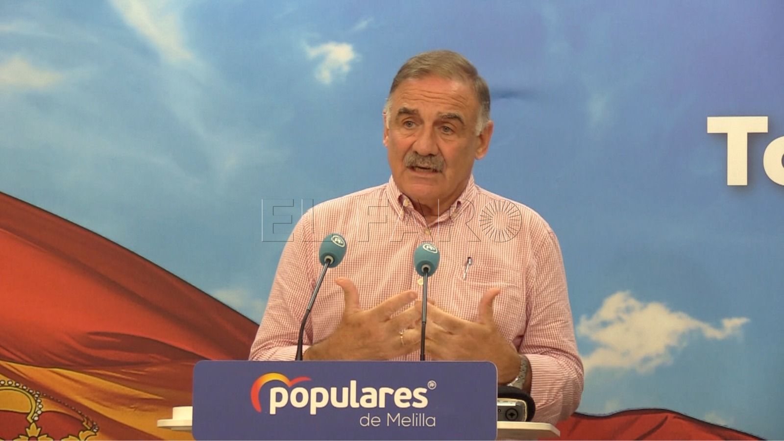 otazu Díaz de Otazu señala una "falta de comunicación y respuesta" de Madrid con las autoridades de Melilla