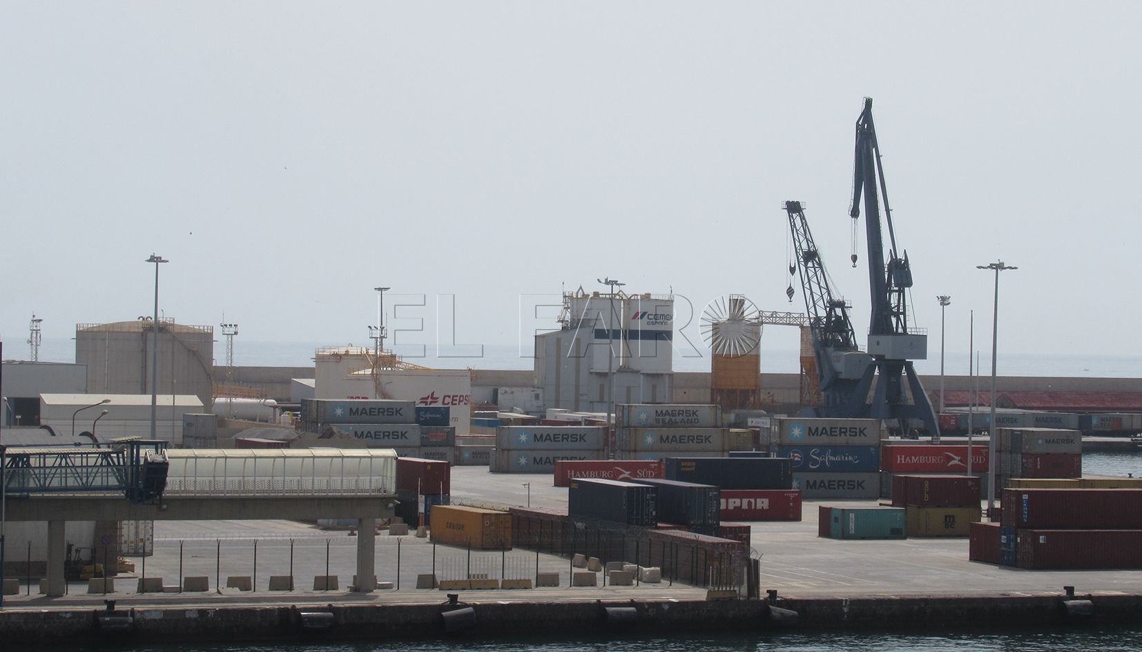 puerto mercancias Melilla califica de “asfixia” las trabas de Marruecos a las exportaciones por Almería
