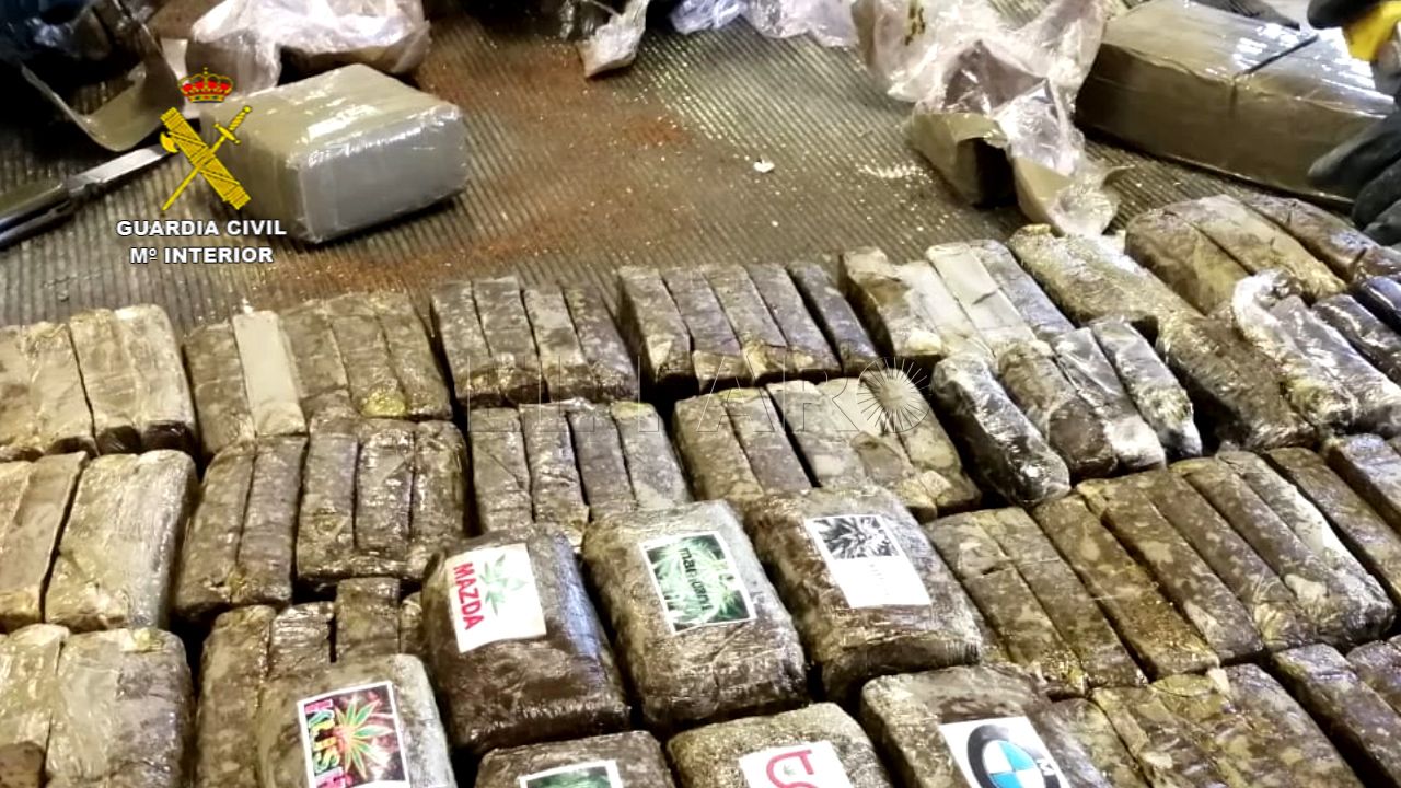 1. Vista detalle droga Aumenta un 202,6% el tráfico de drogas en Melilla el primer trimestre