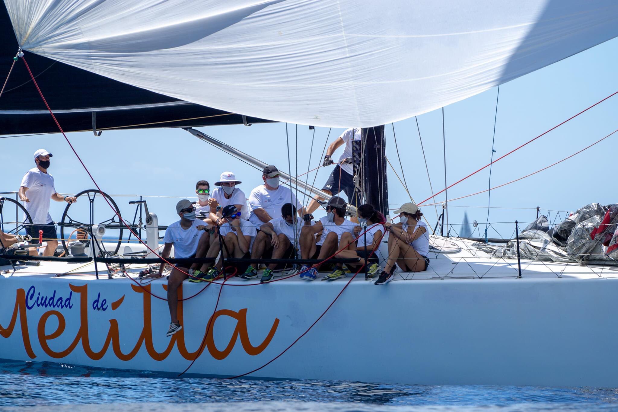 Buen día local en la Málaga Sailling Cup