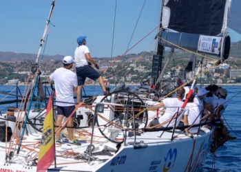 Foto Regata @RCMediterraneo11 El Ciudad de Melilla Sport Capital, segundo en la Copa de España ORC