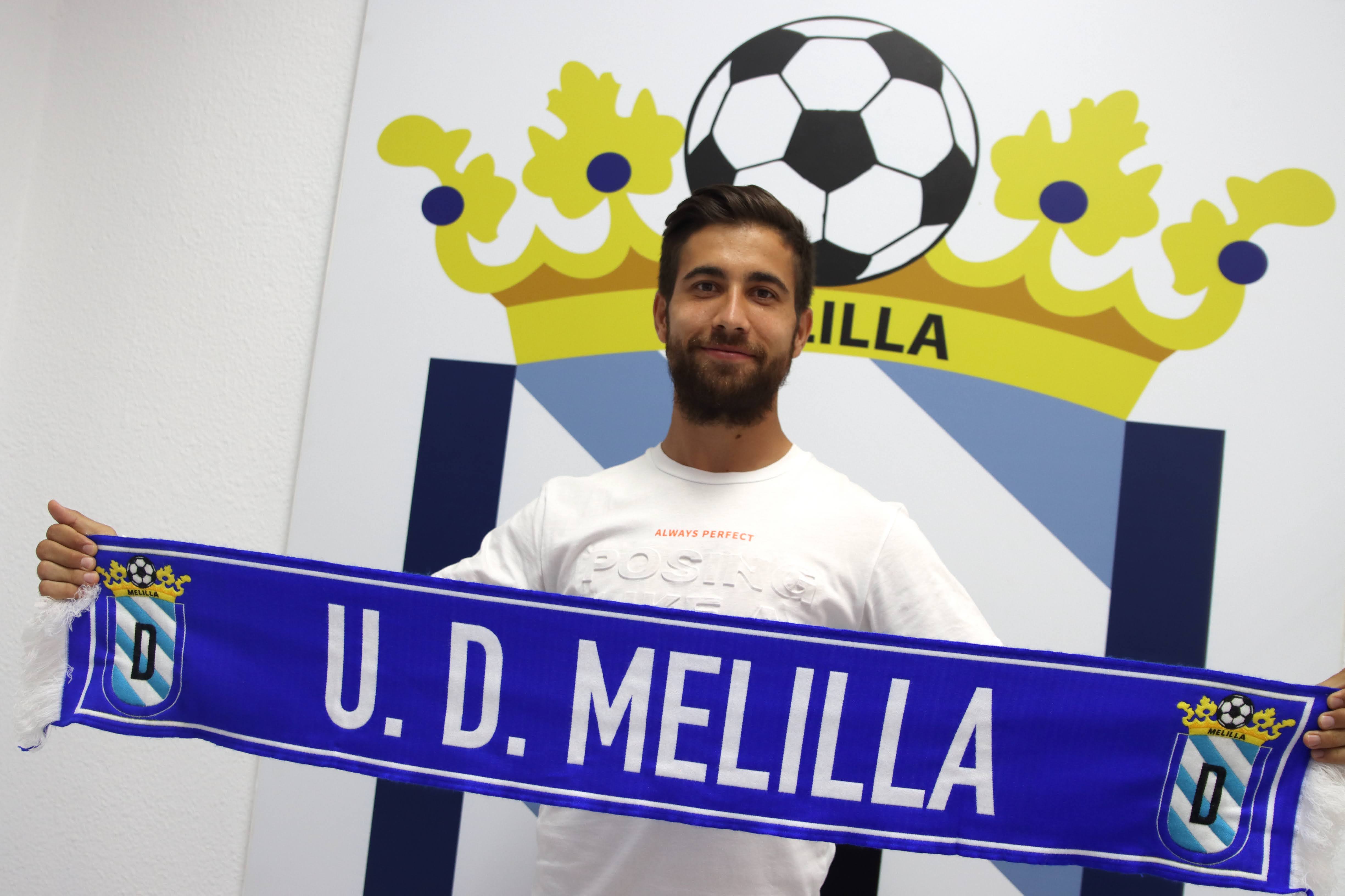 “Estoy muy ilusionado y contento de estar en la plantilla del Melilla”