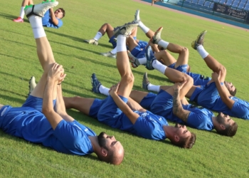IMG 7943 Sigue la puesta a punto en pretemporada de la plantilla de la UD Melilla