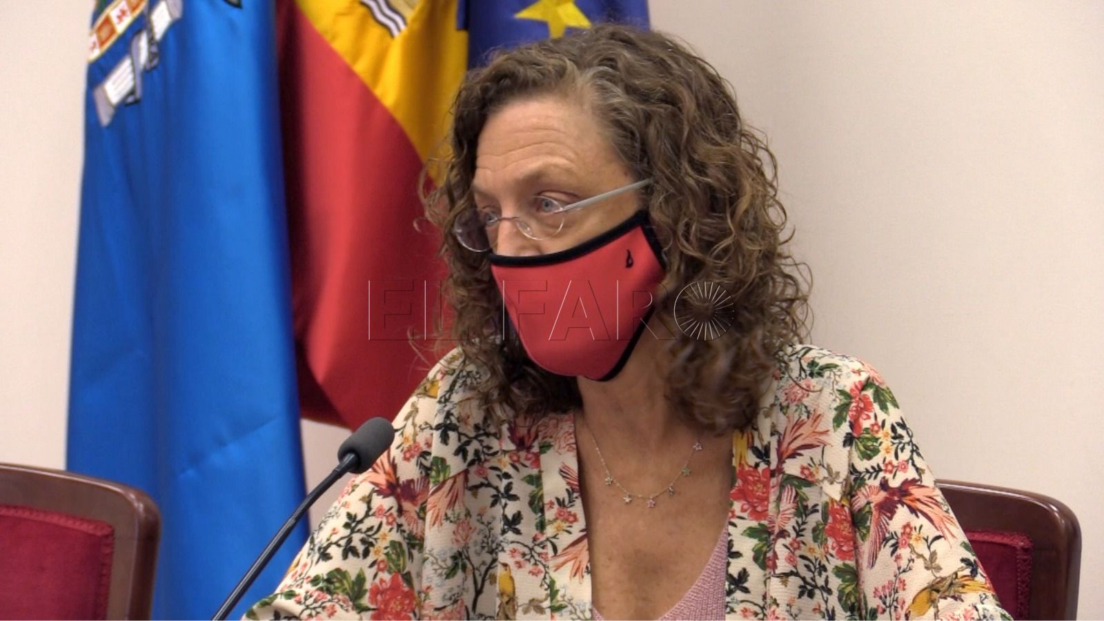 gloria rojas Rojas asegura que la situación que se vive en el CETI "preocupa a todos"