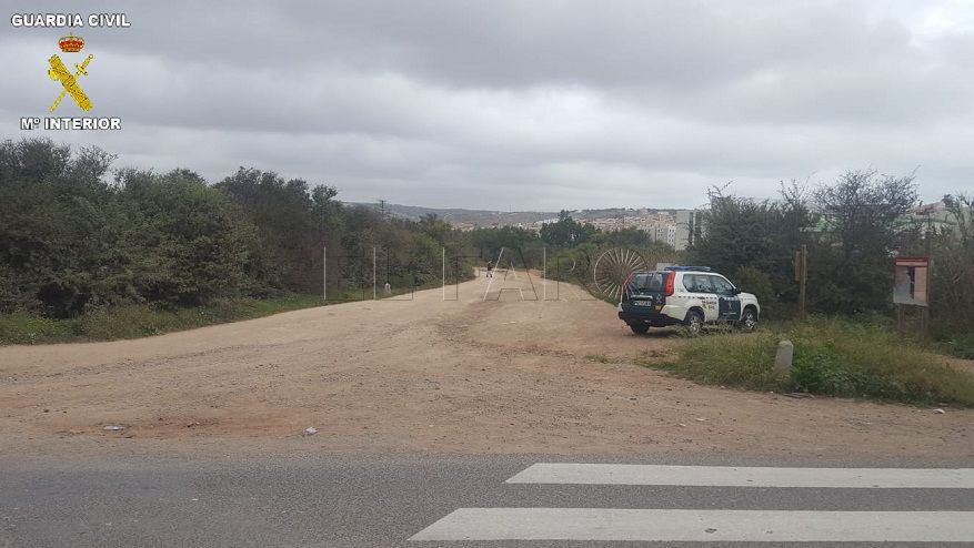 guardia civil detenido robo violencia Detenido el autor de un delito de robo con violencia en la pista de carros