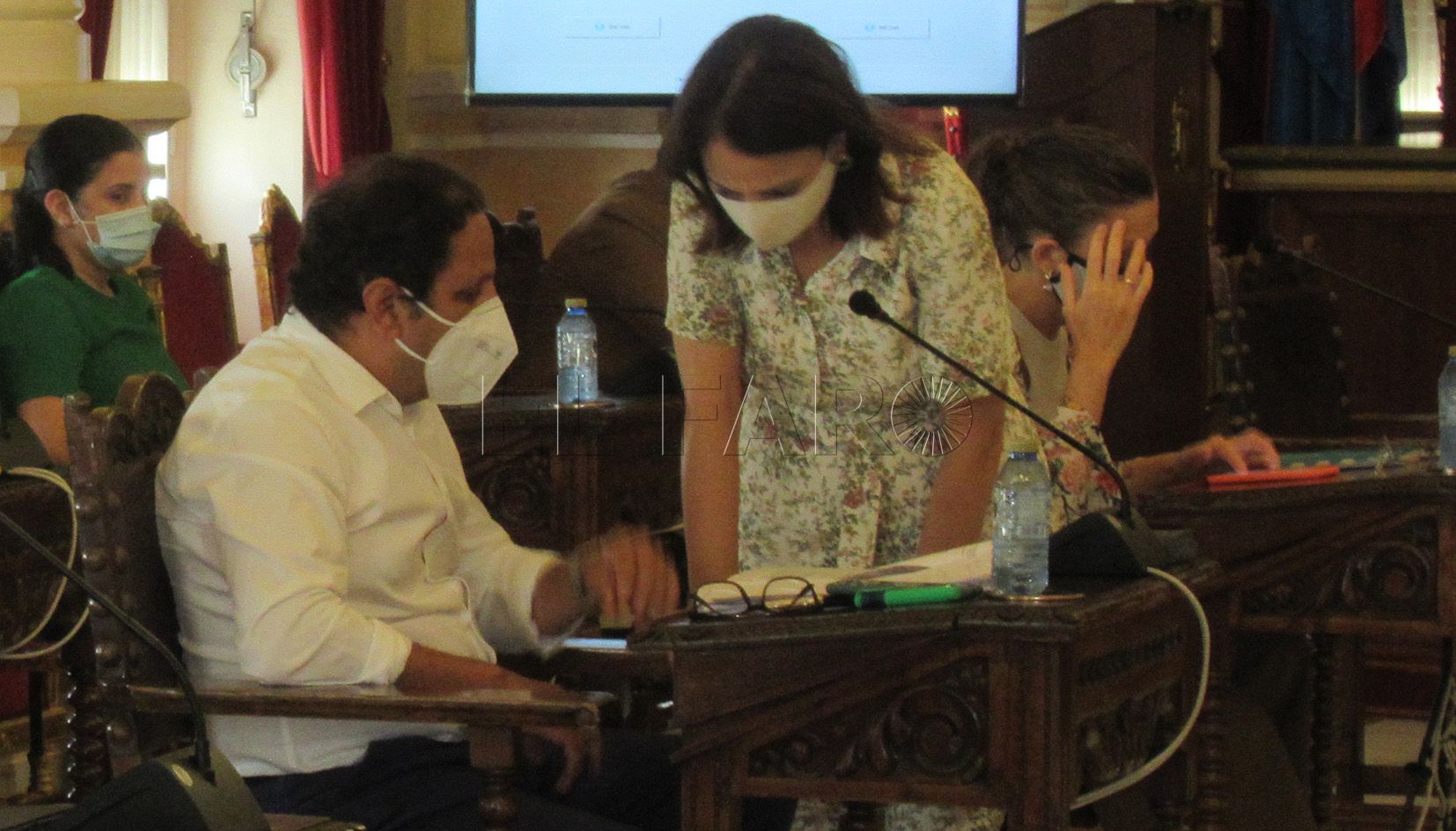 hassan pleno Mohatar defiende la legalidad de la prórroga del contrato del vertedero