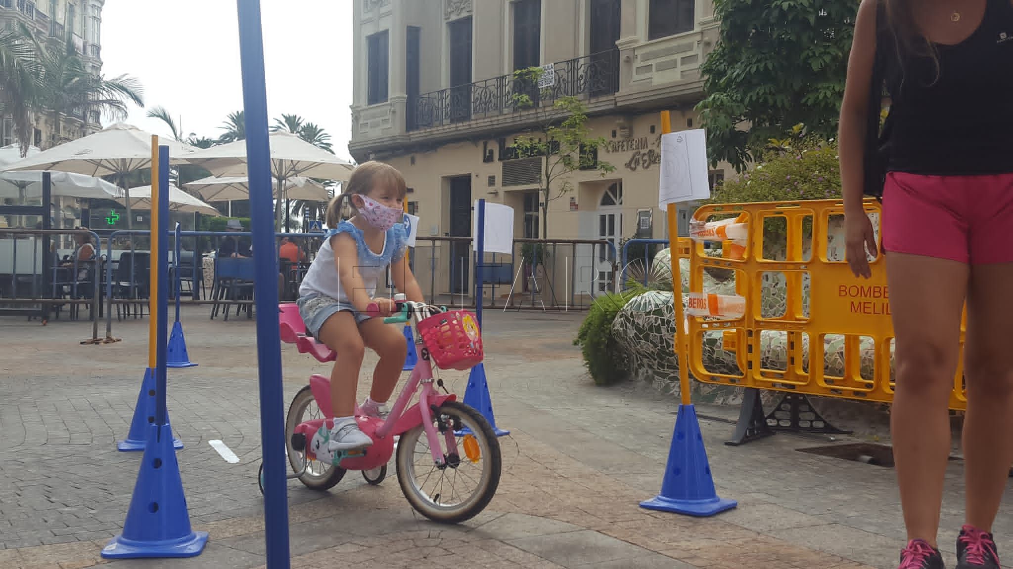 semana movilidad actividades Los niños disfrutan de las actividades por la Semana Europea de la Movilidad