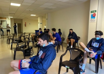 21D 1 Ayer continuaban los tests de antígenos a los clubes melillenses de categoría nacional