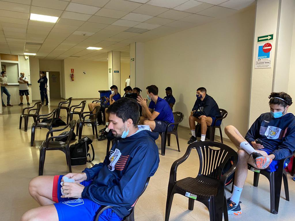 Ayer continuaban los tests de antígenos a los clubes melillenses de categoría nacional