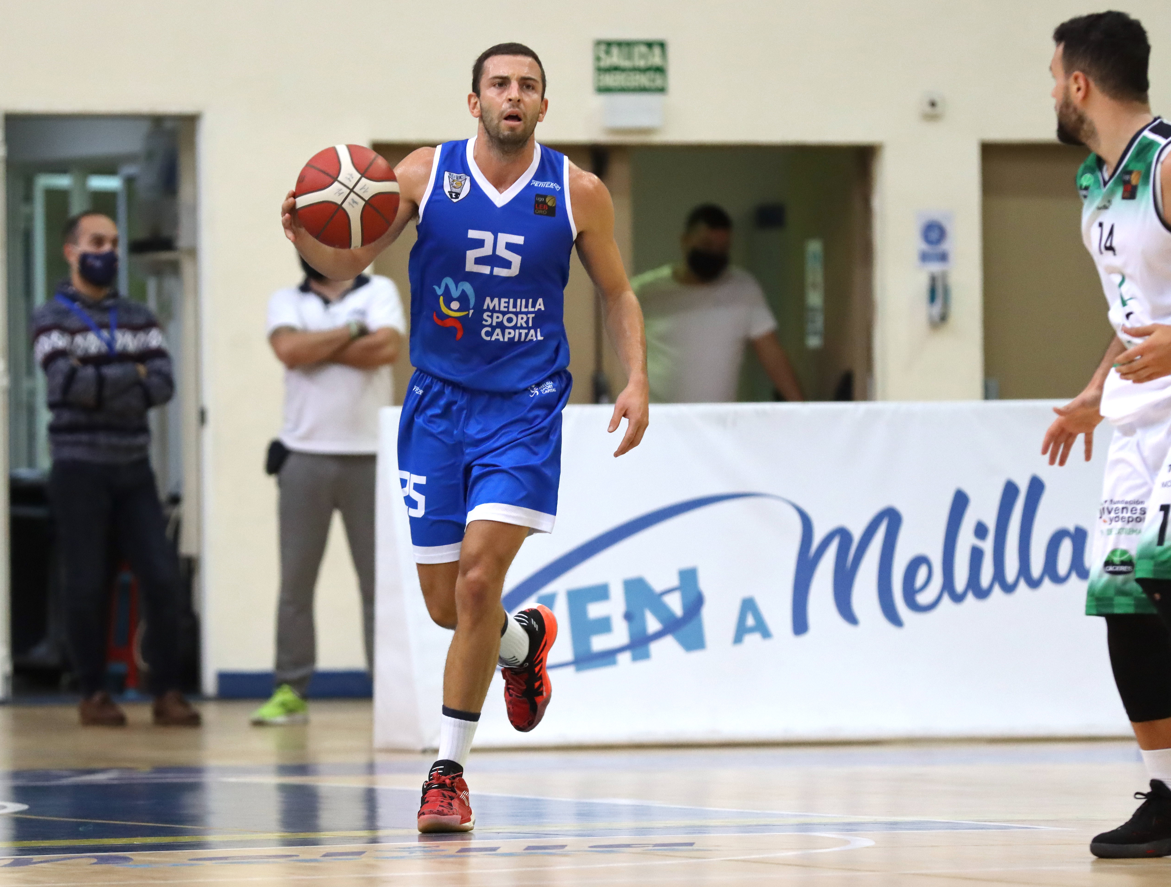 Sergio Llorente, en el quinteto ideal de la segunda jornada